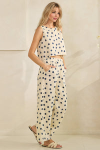 Ocean Breeze Polka Dot Pant