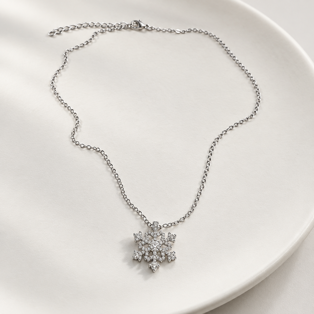 Sweet Snowflake Necklace