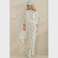 Boho Polka Dot Lounge Pant