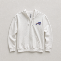 Bills Rhinestone Zip Hoodie