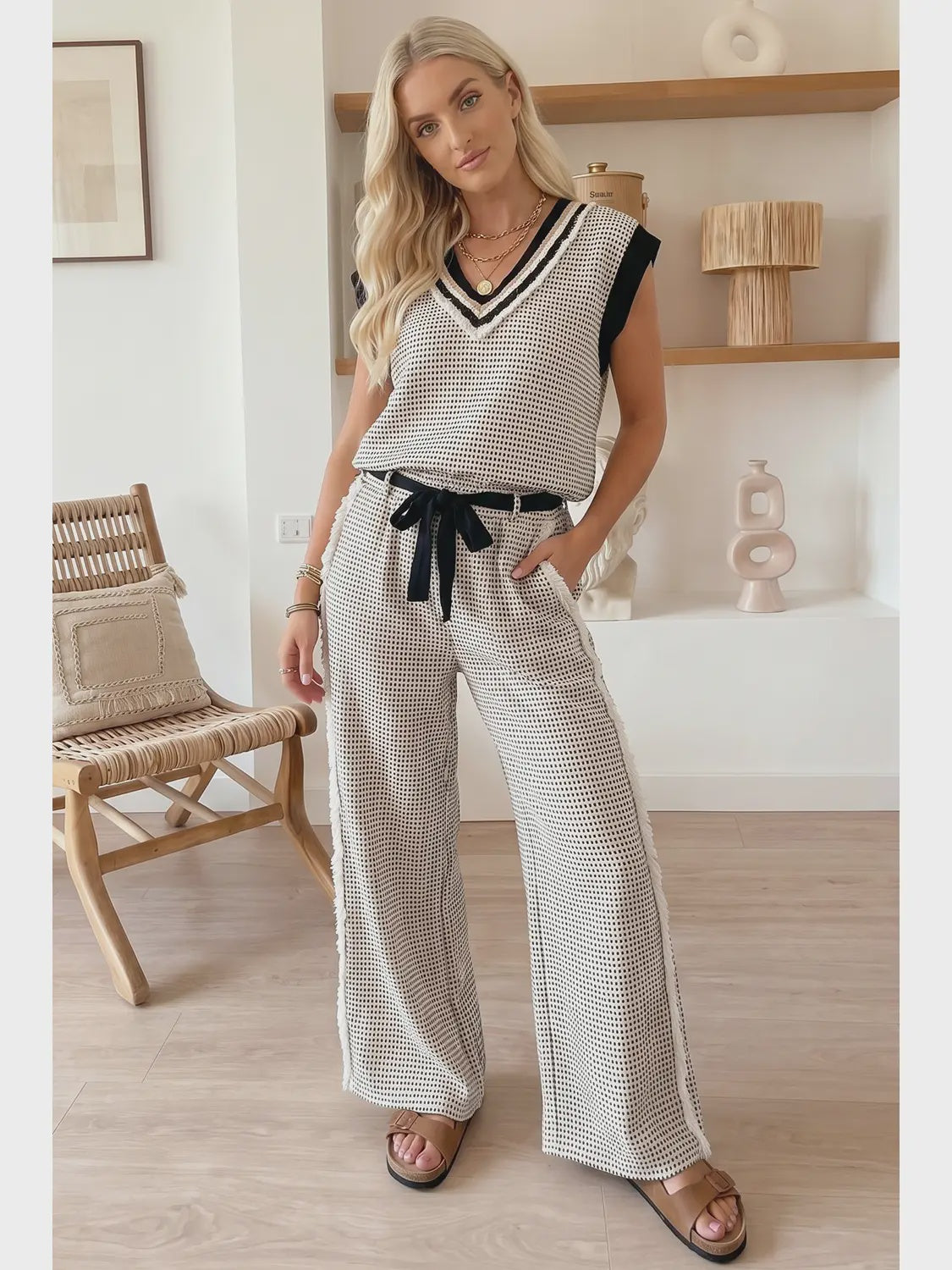 66 Stylish Knit V Neck Tank