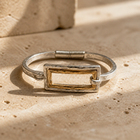 Spring w/ Hook bracelet Rectangle