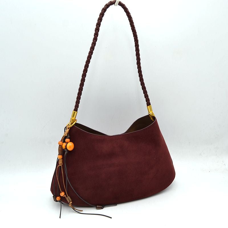 2 in 1 Suede w Braid - Chandeliers Boutique ny