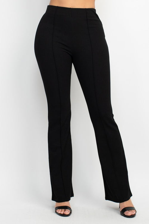 Fit and Flare Seam Pants