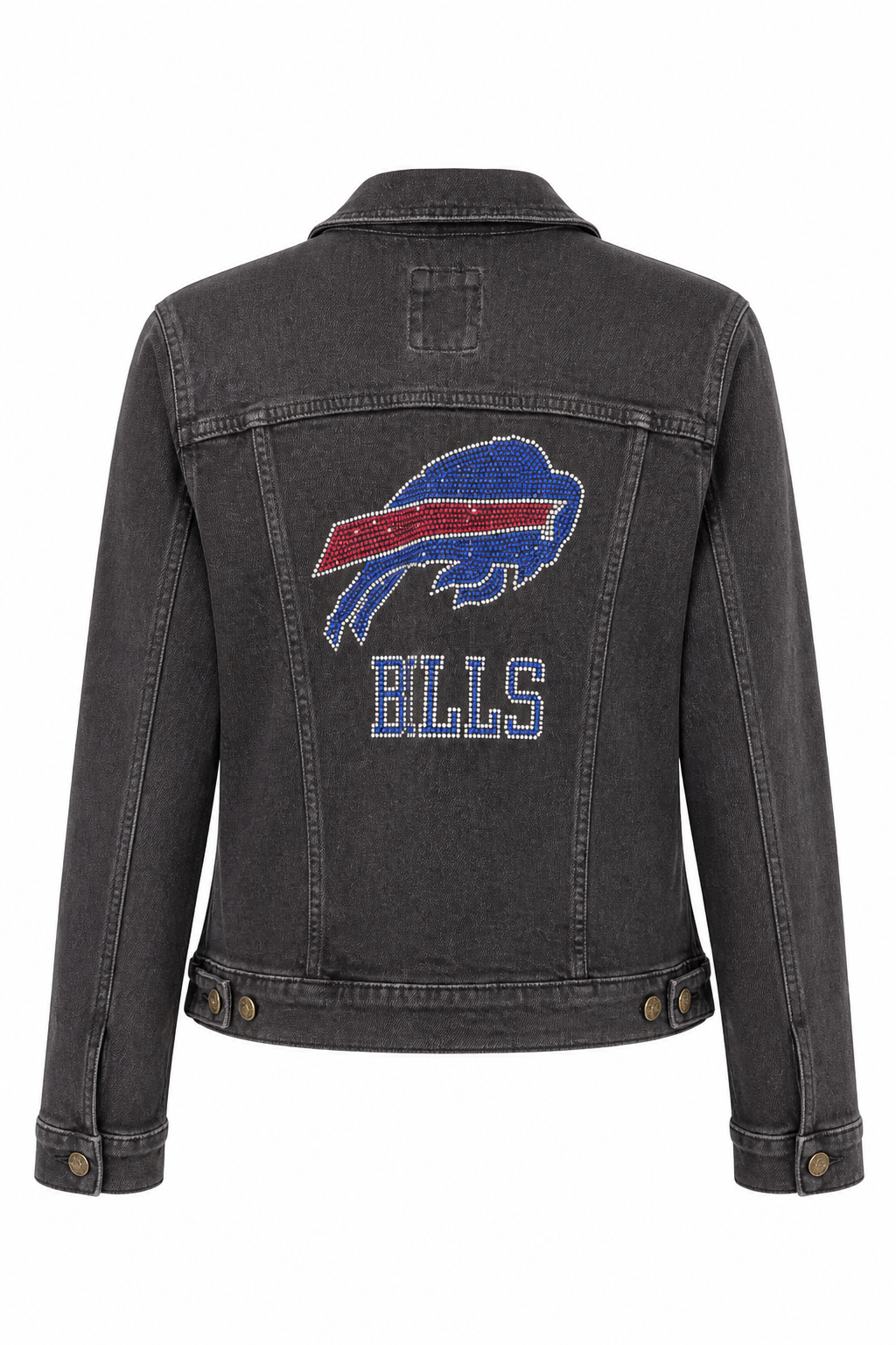Rhinestone Bills Jean Jacket