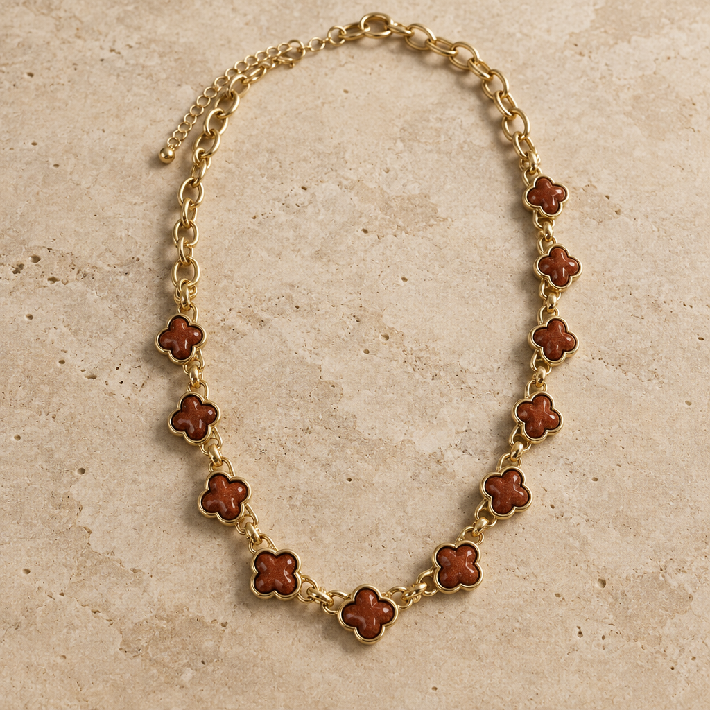 Subtle Clover Necklace