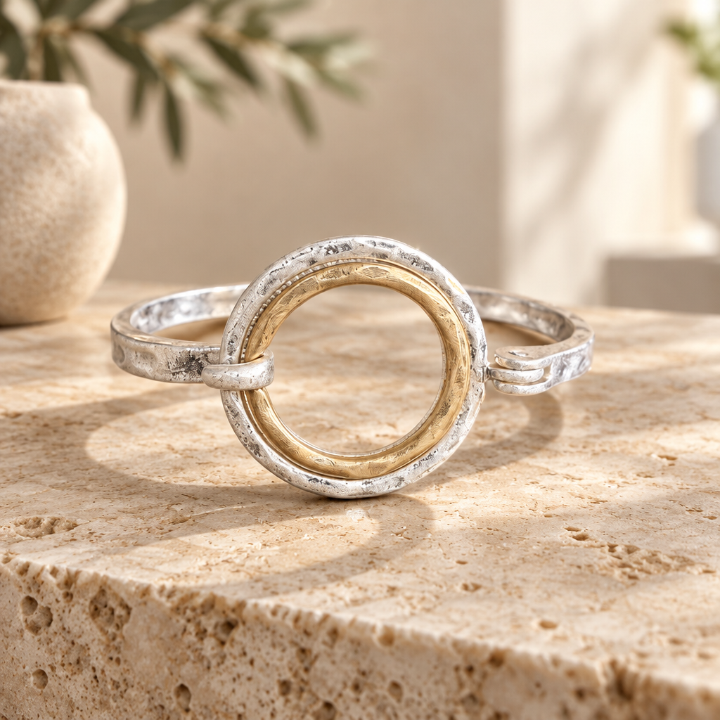 Spring w/ hook Bracelet circle