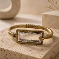Spring w/ Hook bracelet Rectangle