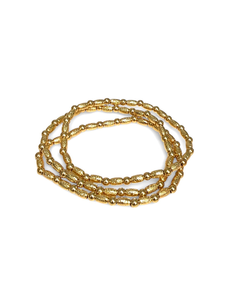 3 strand Stretch Beaded - Chandeliers Boutique ny
