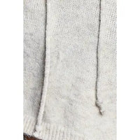 Cropped Drawstring Hoodie