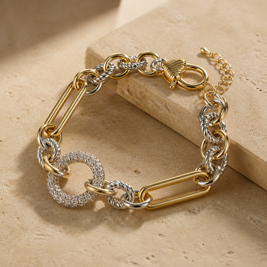 Center CZ Bracelet