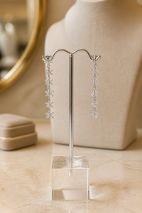 Tiny Crystal Flower Drop