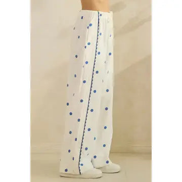 Boho Polka Dot Lounge Pant