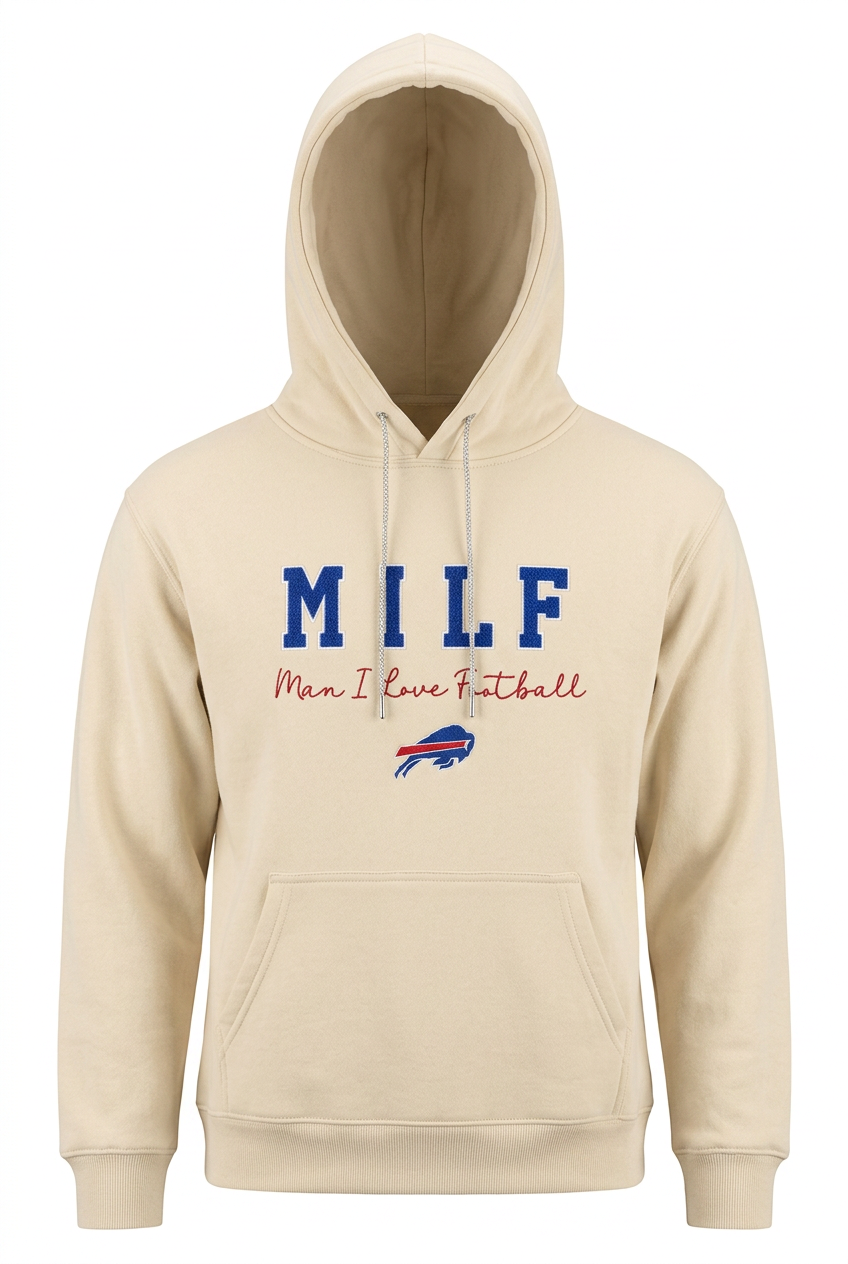 MILF Hoodie W Bling String