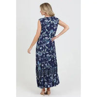 V Neck Tank Maxi Dress