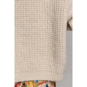 Knit Patterned Cardigan
