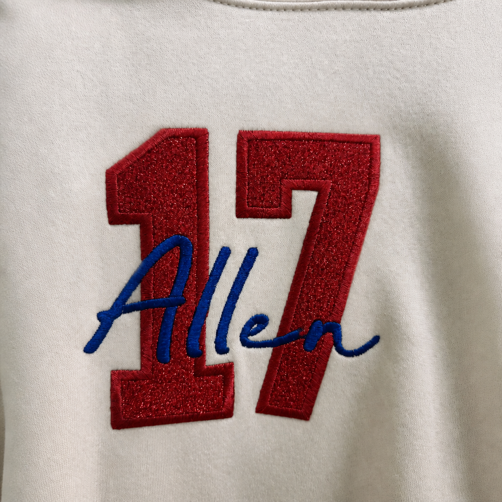 Allen 17 Hoodie w Bling