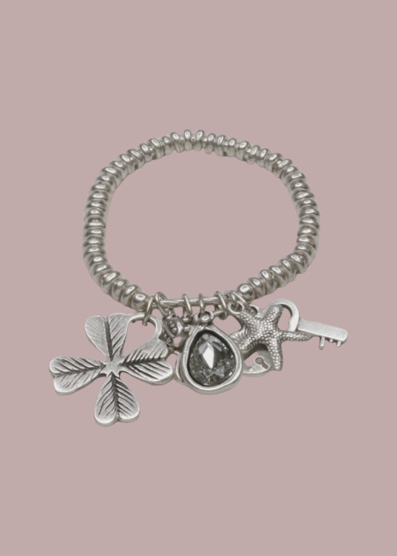 Pewter Charm bracelet