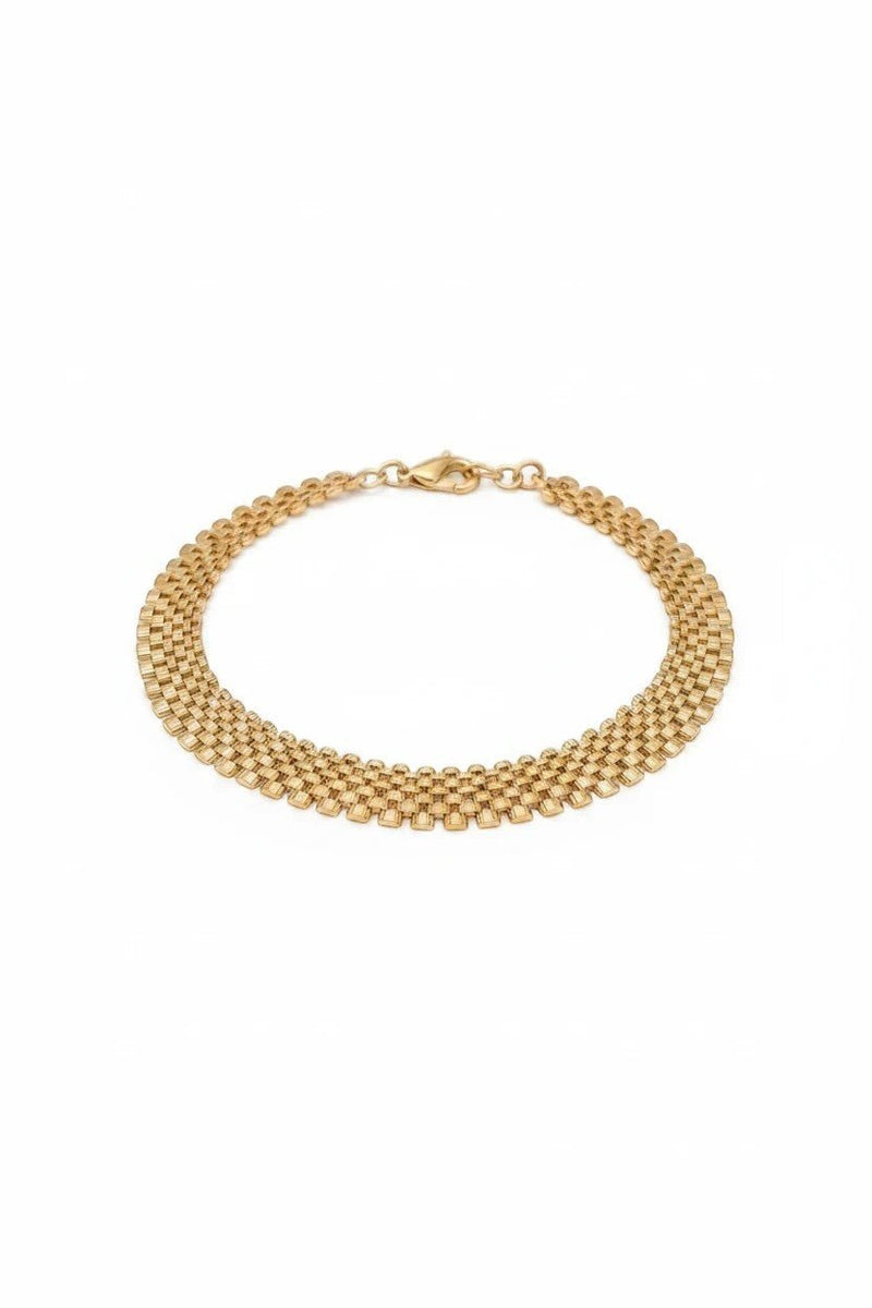 6 Row link Necklace - Chandeliers Boutique ny