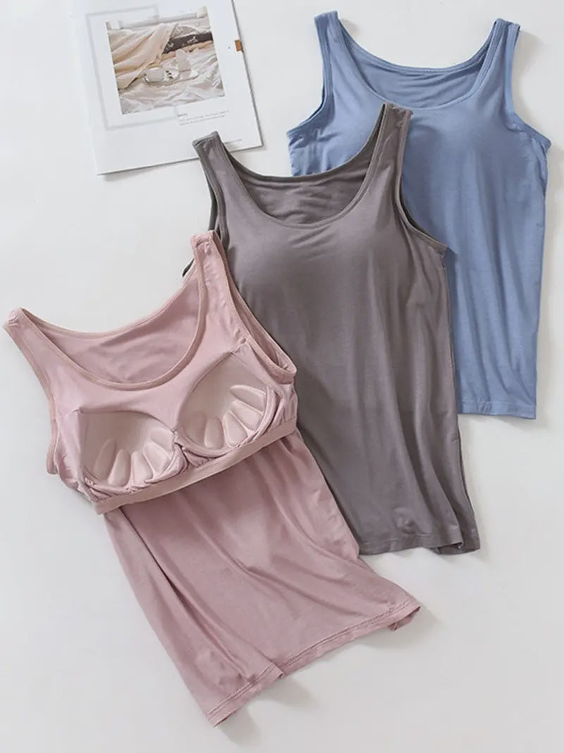 Built-in Bra Tank Top