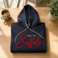 Let's Go Buffalo Bling String Hoodie