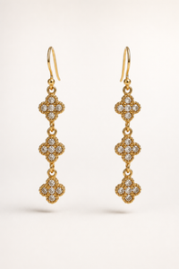 Drop Clover Earring