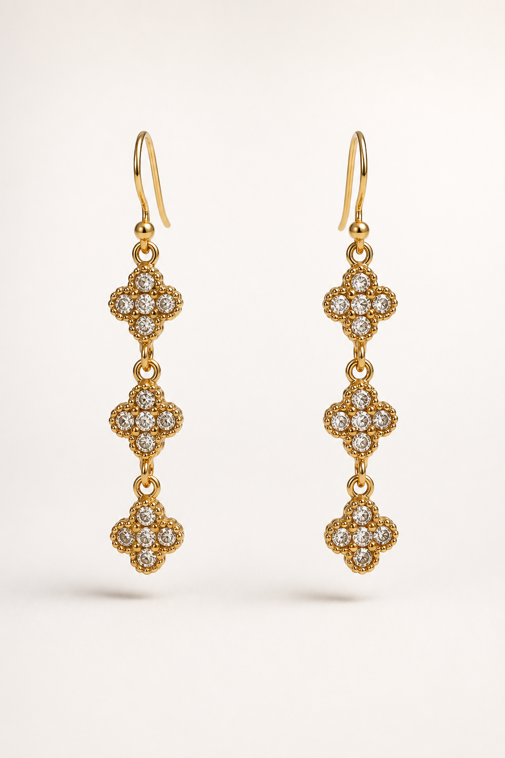 Drop Clover Earring