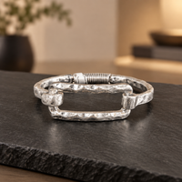 Spring w/ Hook bracelet Rectangle