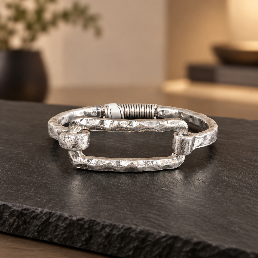 Spring w/ Hook bracelet Rectangle
