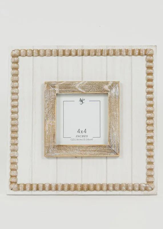 Beaded Square Frame