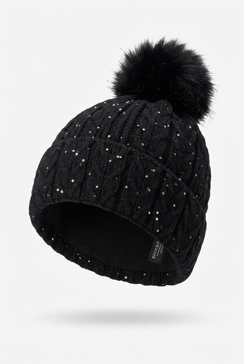 Sparkle Pom Pom Hat Gpt