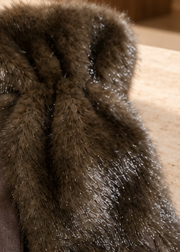 Faux Fur Glove
