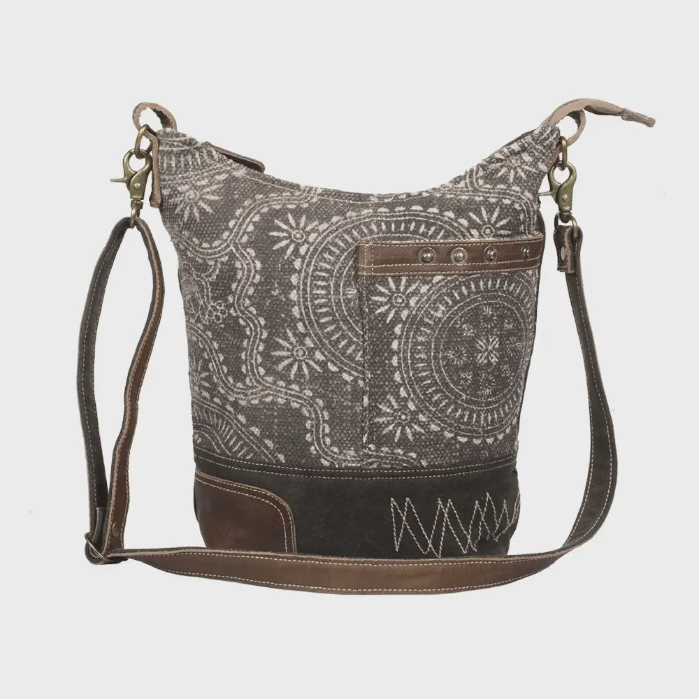Vintage Carved Shoulder Bag
