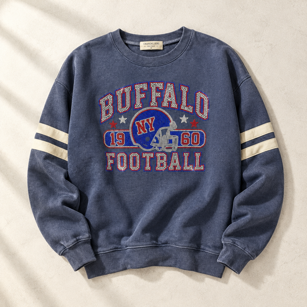Bills 1960 Rhinestone Jersey Sleeve