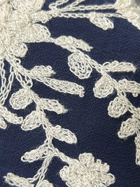 Floral Detail Button-Up Blouse