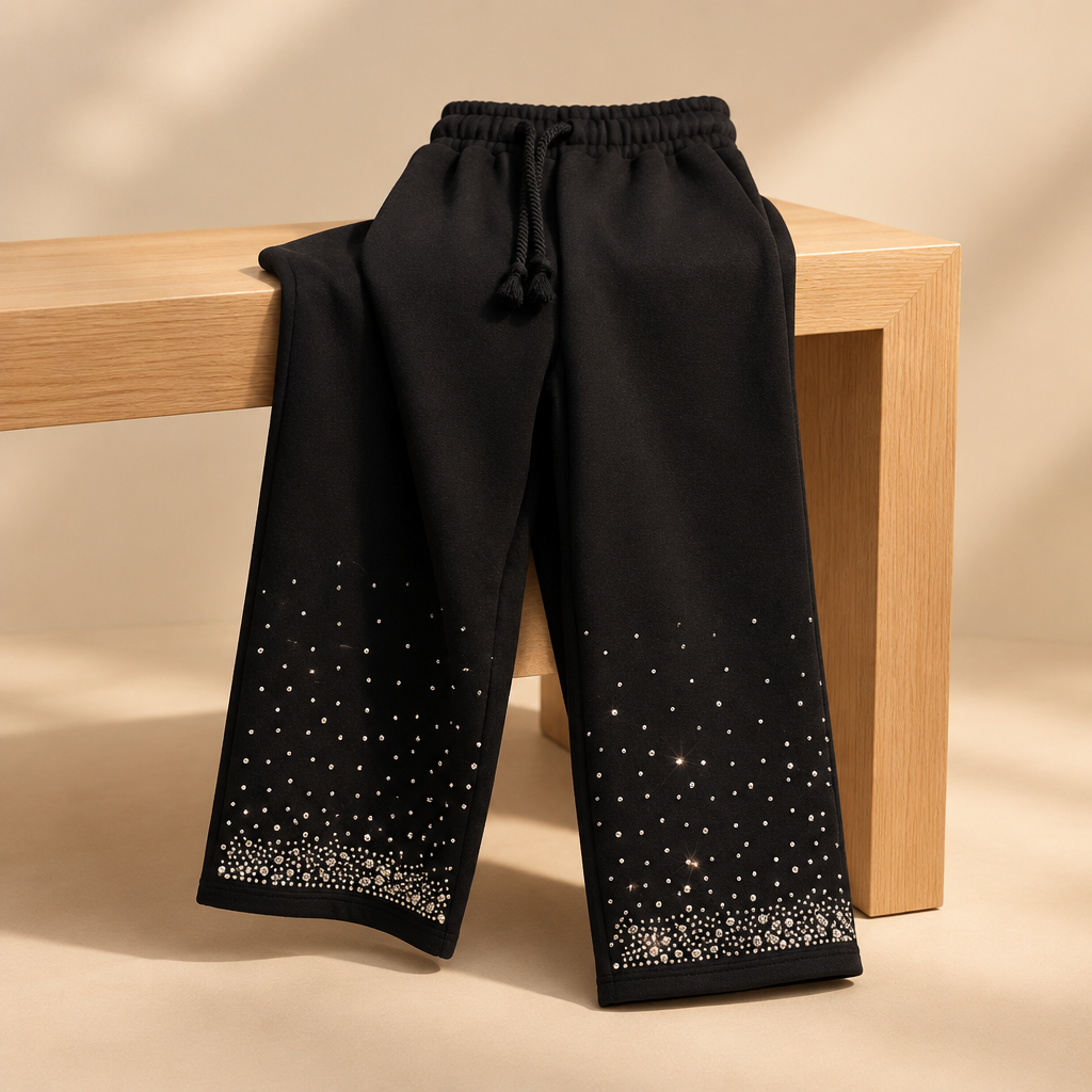 Rhinestone Sweatpant