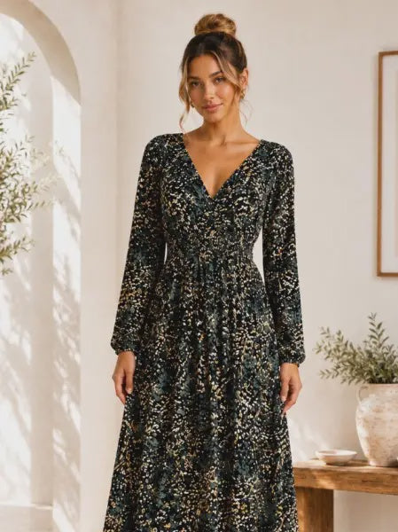 Long Floral Dress