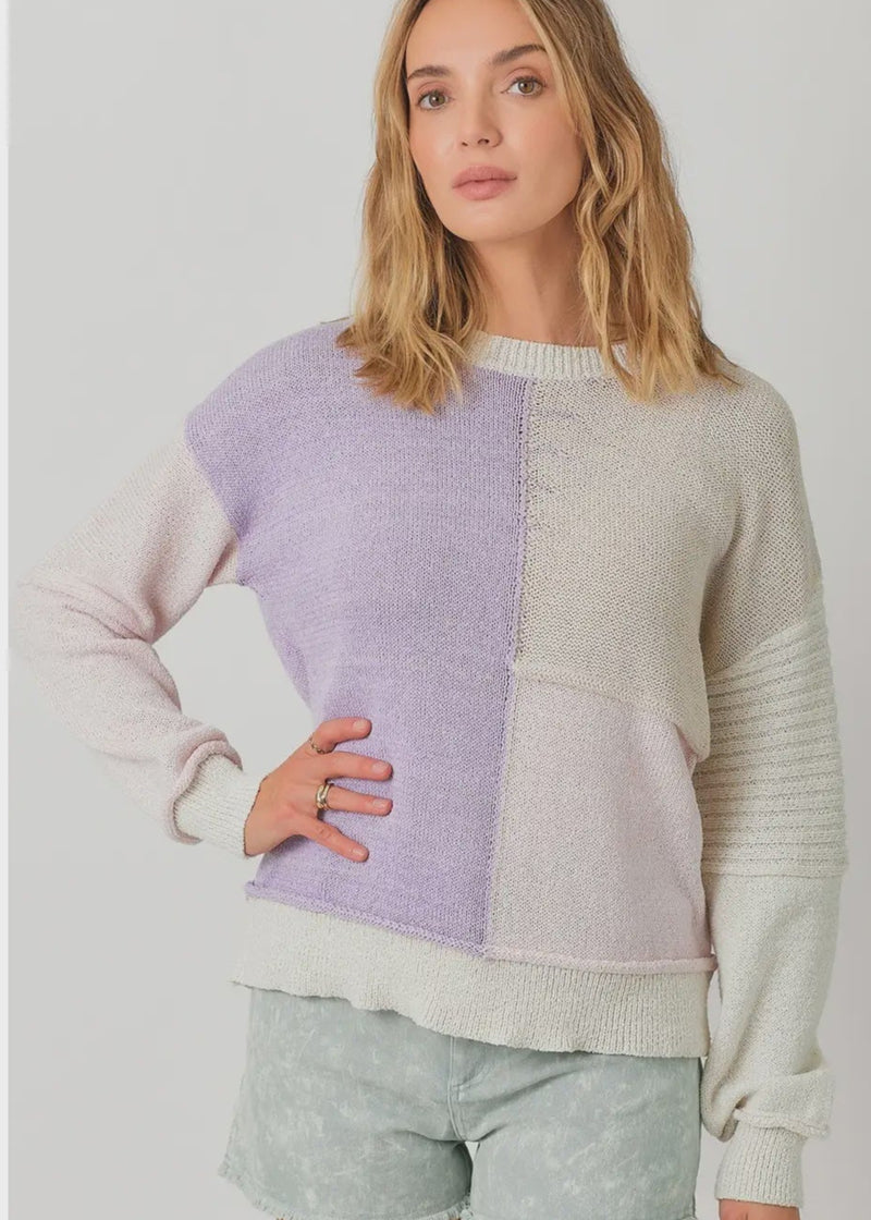 Color Blocked Sweater