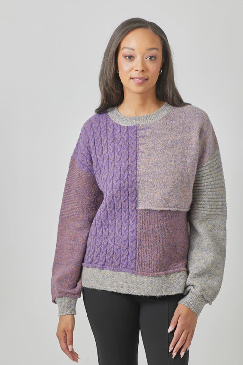 Woven Pullover Sweater