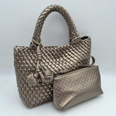 Small Woven bag w Wristlet