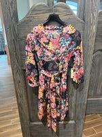 Printed Trench 3/4 sleeve