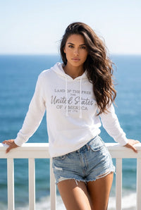 United States on Nantucket Hoodie