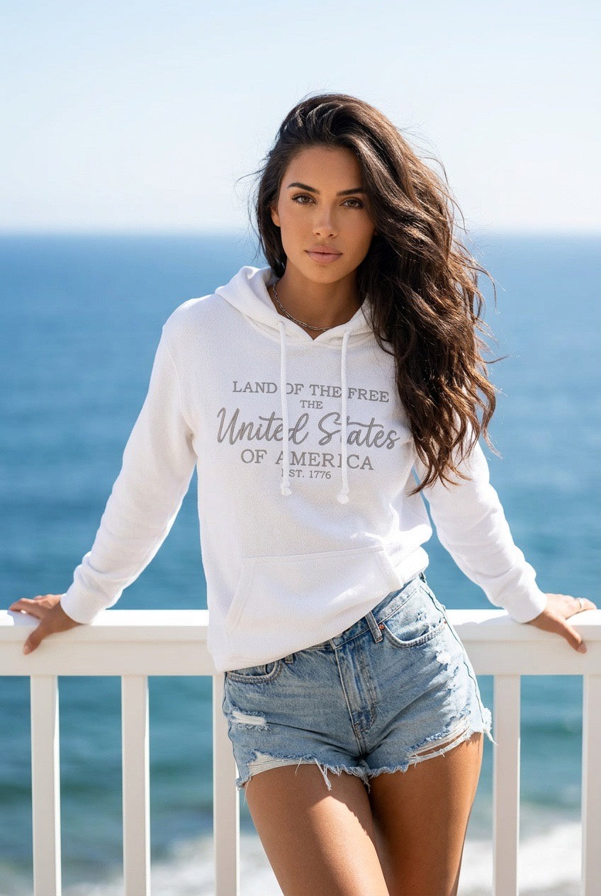 United States on Nantucket Hoodie