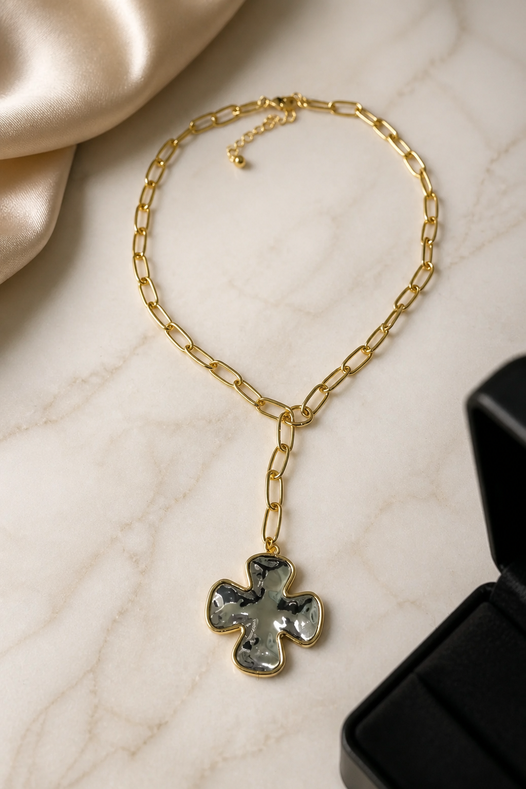 The Chrome Statement Necklace