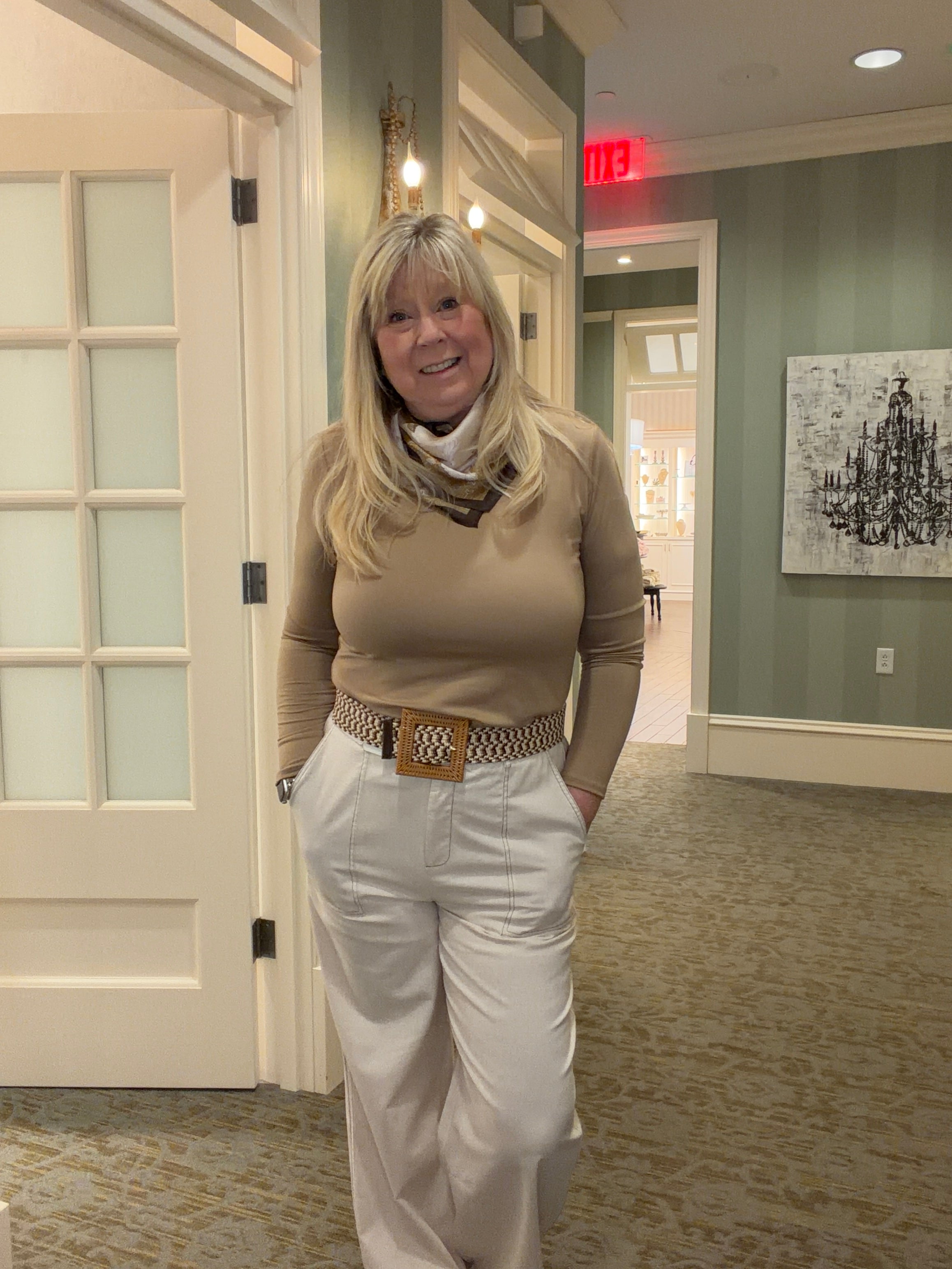Wide-leg Pants With Pockets