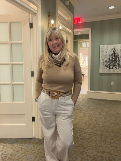 Wide-leg Pants With Pockets
