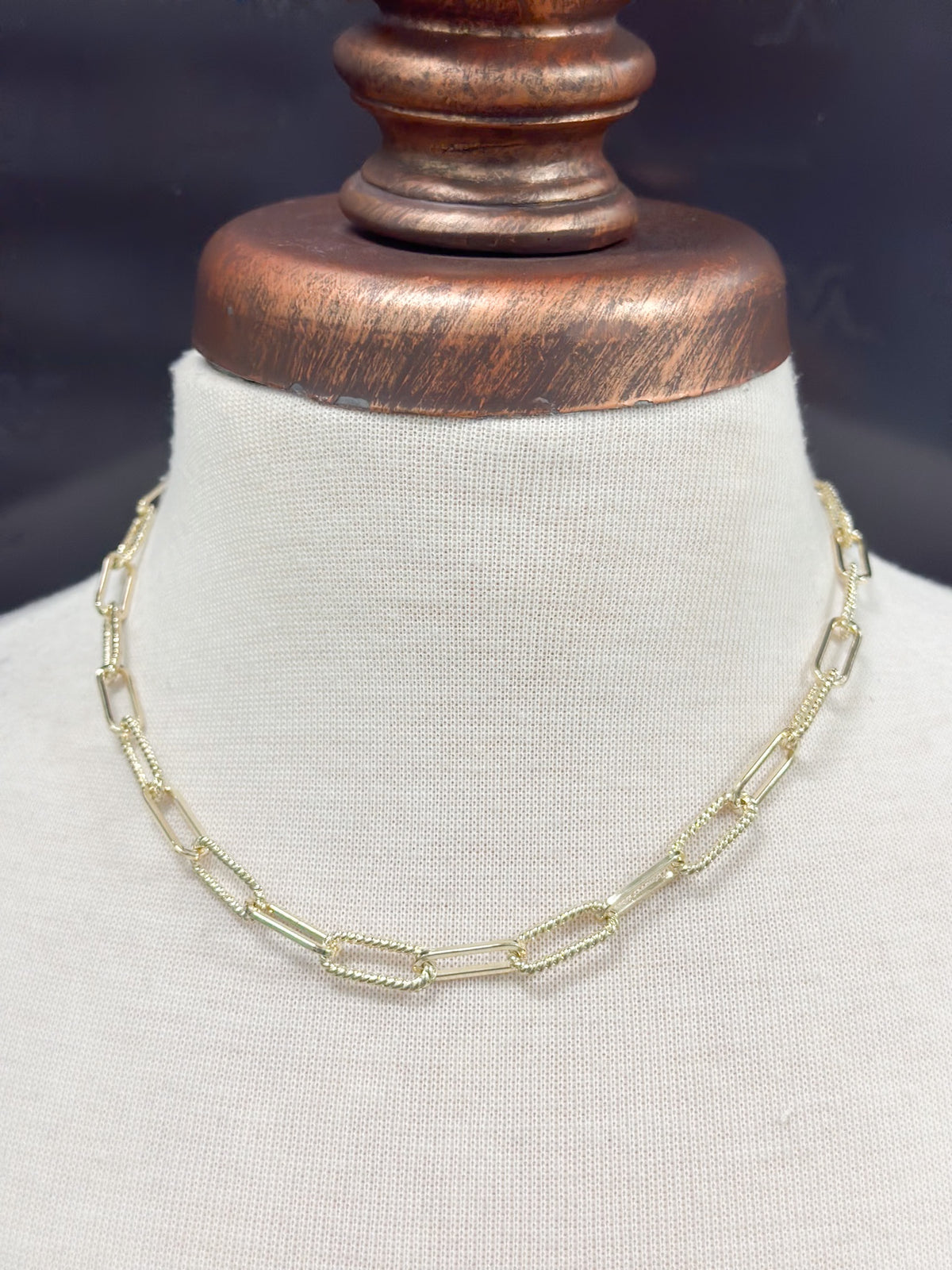 Cable and Paperclip Chain