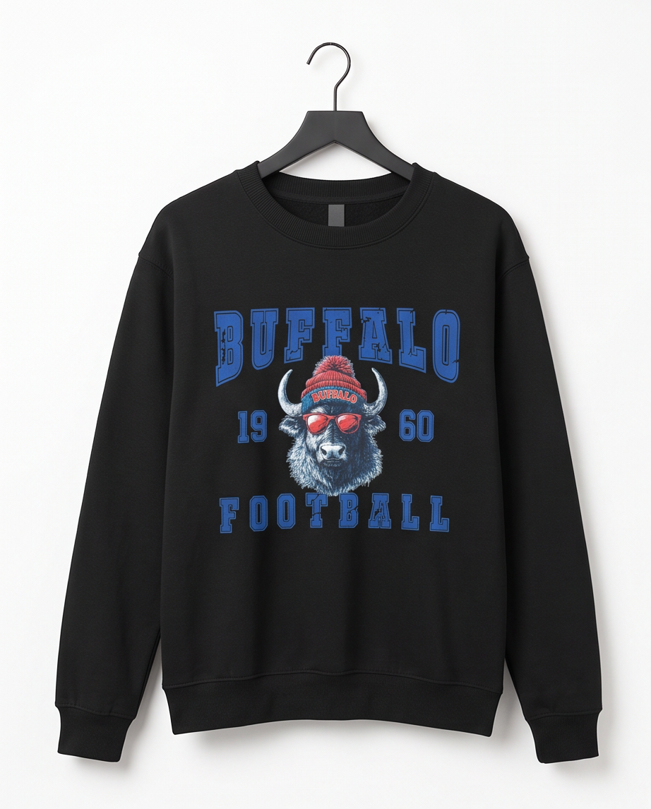 HT  Buffalo 1960 Crew Neck