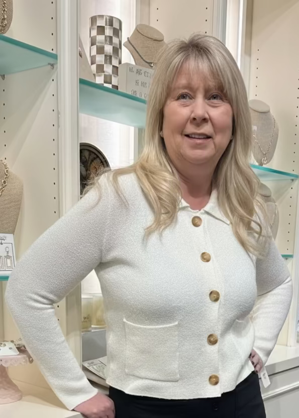 Collared Button Down Long Sleeve Knit Cardigan