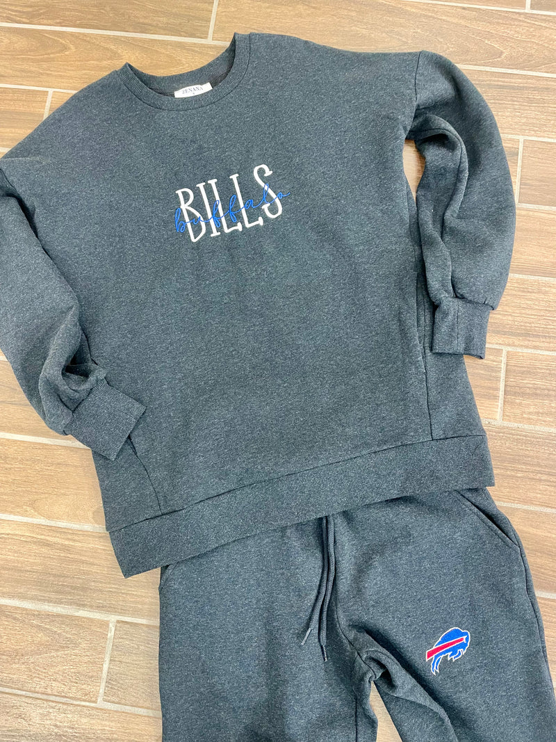 Bills with Pockets Crewneck